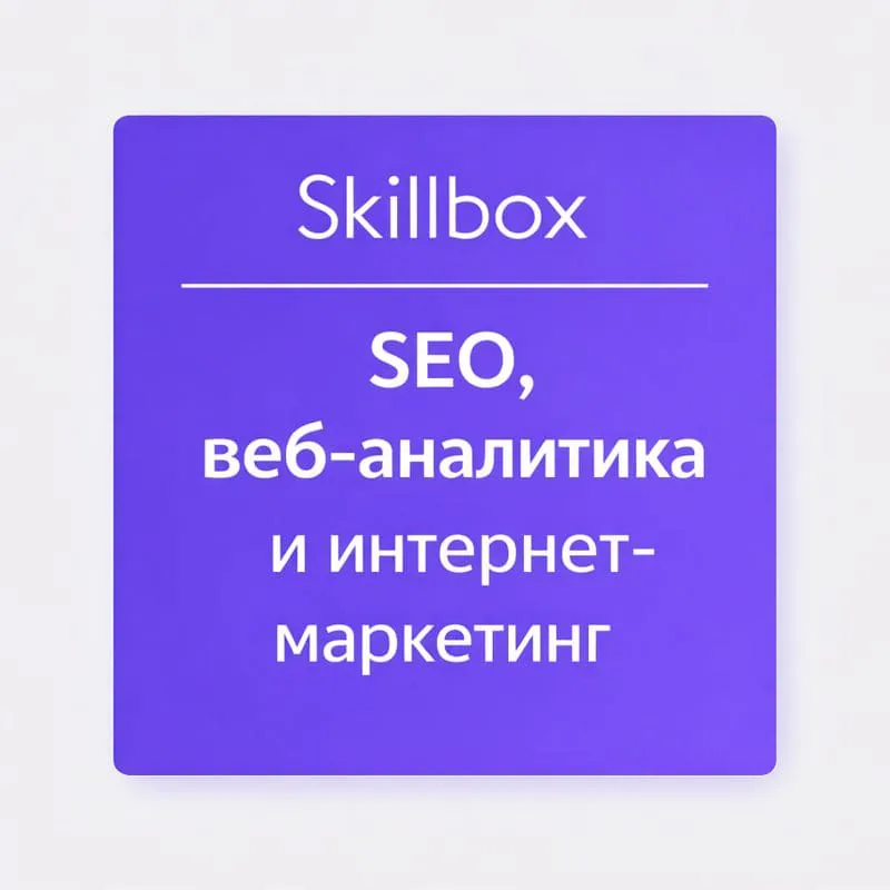 Сертификат Skillbox по SEO веб аналитике и интернет-маркетингу Digital Group